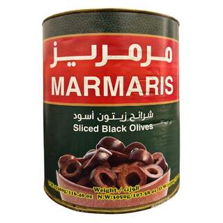Marmaris Sliced Black Olive 3.050 KG
