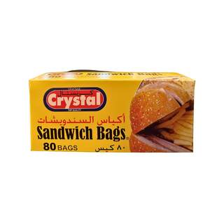 Crystal Sandwich Bags 80 Pcs