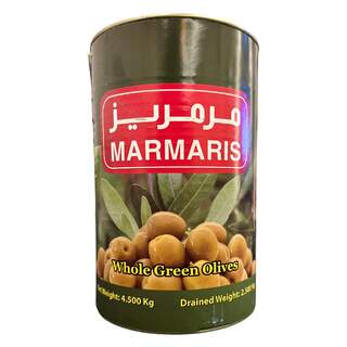 Marmaris whole Green Olive 4.500 KG